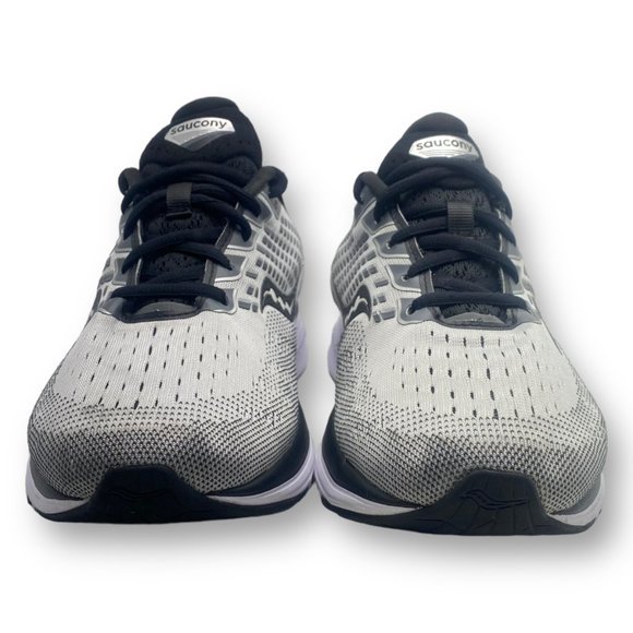 Saucony Ride 13- Mens Size 9 wide S20580-40 Gray Black Running Athletic Sneaker - Picture 7 of 9